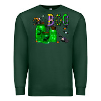 Sports Green boo drink Premium Sweatshirt - CowhideDigitalArt