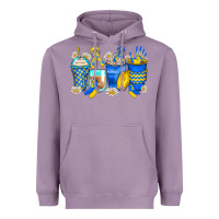 Lavender down syndrome coffee cups Heavyweight Hoodie - Zillion Design Studio