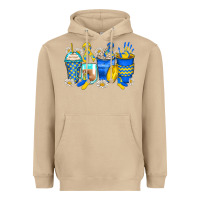 Down Syndrome Coffee Cups Heavyweight Hoodie | Teevron