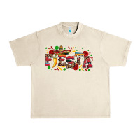 Sandshell fieasta with sombrero rose and pepper Urban Heavy Tee - Artiststas