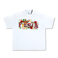 White fieasta with sombrero rose and pepper Urban Heavy Tee - Artiststas