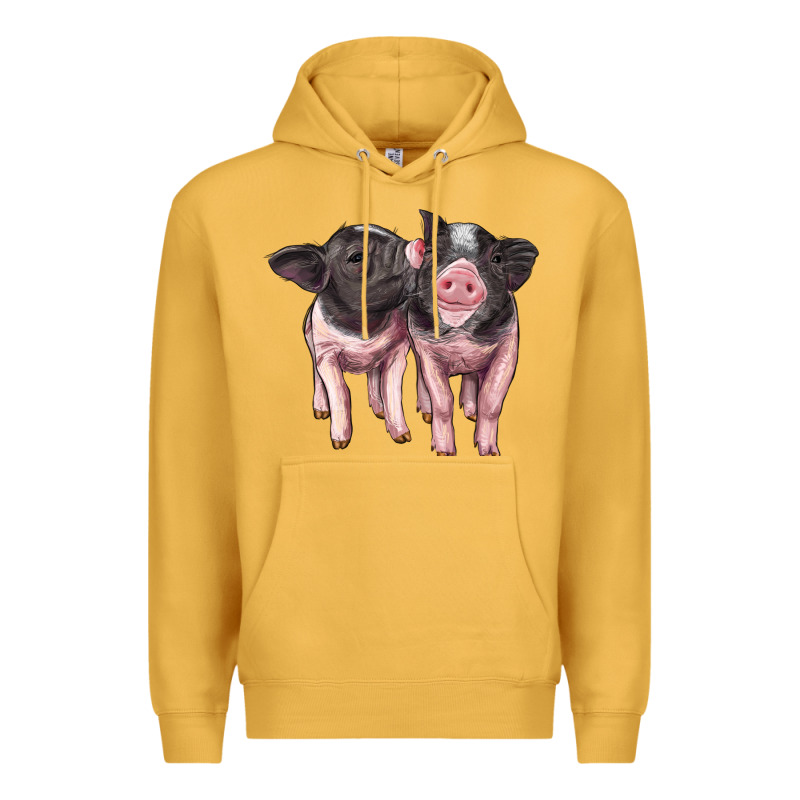 Cute Baby Pigs Premium Hoodie by Artiststas | Teevron