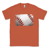 Copper baseball brushstroke Classic Tee - RanaPortraitStore