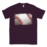 Plum baseball brushstroke Classic Tee - RanaPortraitStore