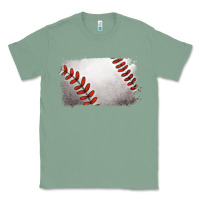 Sage baseball brushstroke Classic Tee - RanaPortraitStore
