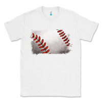 White baseball brushstroke Classic Tee - RanaPortraitStore