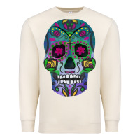 Sandshell sugar skull Premium Sweatshirt - FaDigitalArtStudio