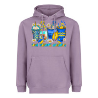 Lavender down syndrome coffee cups Heavyweight Hoodie - Zillion Design Studio
