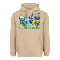 Mushroom down syndrome coffee cups Heavyweight Hoodie - Zillion Design Studio