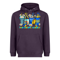 Down Syndrome Coffee Cups Heavyweight Hoodie | Teevron