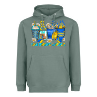 Sage down syndrome coffee cups Heavyweight Hoodie - Zillion Design Studio