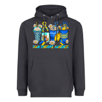 Smoke down syndrome coffee cups Heavyweight Hoodie - Zillion Design Studio