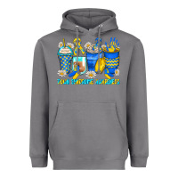 Storm down syndrome coffee cups Heavyweight Hoodie - Zillion Design Studio