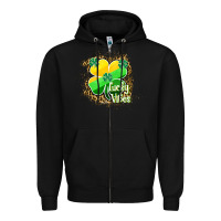 Black lucky vibes Zipper Hoodie - RanaPortraitStore