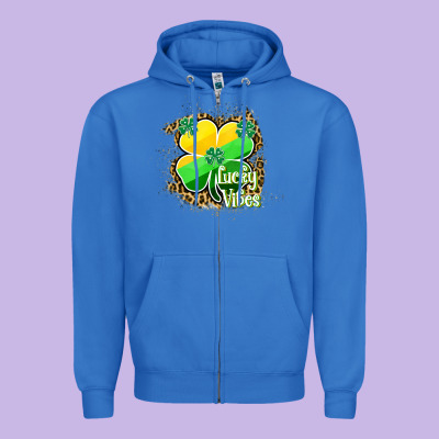 Zipper Hoodie lucky vibes