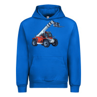 Cobalt Telehandler Urban Hoodie - LillyAllenDesigns