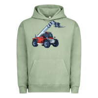 Pigment Oil Green Telehandler Urban Hoodie - LillyAllenDesigns