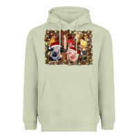 Matcha christmas farm animals Heavyweight Hoodie - RanaPortraitStore