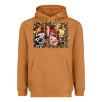 Meerkat christmas farm animals Heavyweight Hoodie - RanaPortraitStore