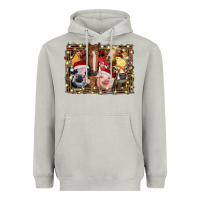 Moon Dust christmas farm animals Heavyweight Hoodie - RanaPortraitStore