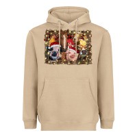 Mushroom christmas farm animals Heavyweight Hoodie - RanaPortraitStore