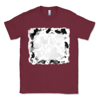 Burgundy black and white cowhide frames Classic Tee - RanaPortraitStore