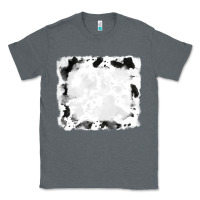 Charcoal Heather black and white cowhide frames Classic Tee - RanaPortraitStore