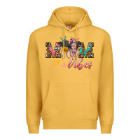 Mustard mom vibes baby pigs Premium Hoodie - Artiststas