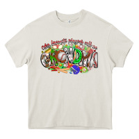Cream my favorite platers call me grandma baseball Heavy Core Tee - CowhideDigitalArt