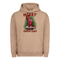 Pigment Burro merry clucking christmas rooster Urban Hoodie - BarkalooDesign