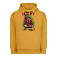 Pigment Peanut Butter merry clucking christmas rooster Urban Hoodie - BarkalooDesign