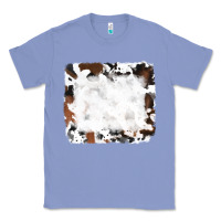 Colony Blue black and brown cowhide Classic Tee - RanaPortraitStore