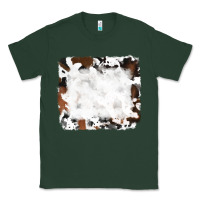 Sports Green black and brown cowhide Classic Tee - RanaPortraitStore