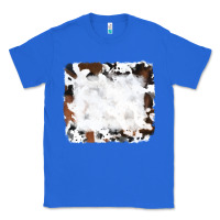 True Royal black and brown cowhide Classic Tee - RanaPortraitStore