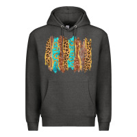 Western Brushstrokes Premium Hoodie | Teevron