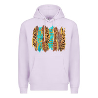 Lilac western brushstrokes Premium Hoodie - AdoDesignShop