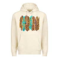Sandshell western brushstrokes Premium Hoodie - AdoDesignShop