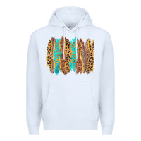 White western brushstrokes Premium Hoodie - AdoDesignShop