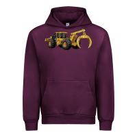 Mauve Wine Skidders Urban Hoodie - LillyAllenDesigns