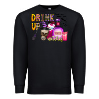 Black drink up witches Premium Sweatshirt - CowhideDigitalArt
