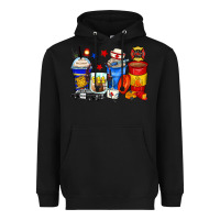 Black dispatcher coffee cups Heavyweight Hoodie - Zillion Design Studio