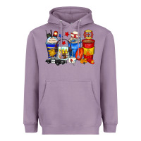 Dispatcher Coffee Cups Heavyweight Hoodie | Teevron