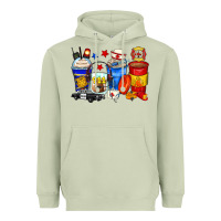 Matcha dispatcher coffee cups Heavyweight Hoodie - Zillion Design Studio