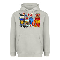 Moon Dust dispatcher coffee cups Heavyweight Hoodie - Zillion Design Studio