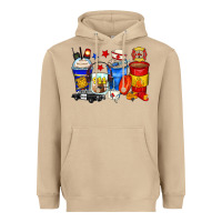 Mushroom dispatcher coffee cups Heavyweight Hoodie - Zillion Design Studio
