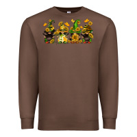 Chestnut sunflower gnomies Premium Sweatshirt - FaDigitalArtStudio