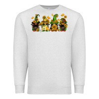 Oatmeal Heather sunflower gnomies Premium Sweatshirt - FaDigitalArtStudio