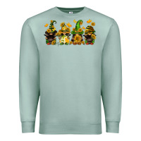 Seafoam sunflower gnomies Premium Sweatshirt - FaDigitalArtStudio