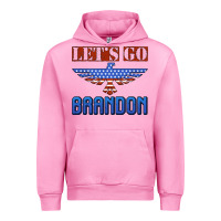 Fuchsia Pink let's go brandon thunderbird Urban Hoodie - Jasminsmagicworld