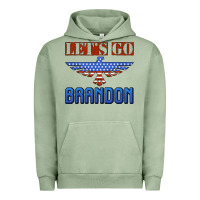 Pigment Oil Green let's go brandon thunderbird Urban Hoodie - Jasminsmagicworld